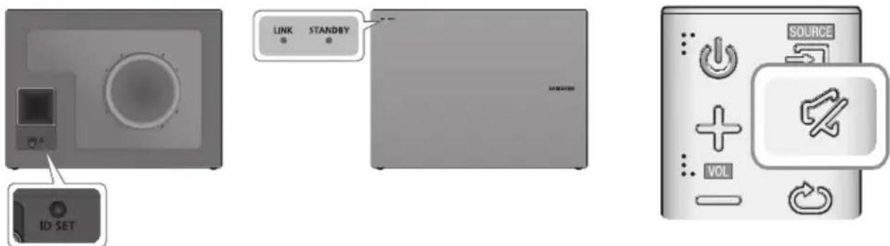 SAMSUNG HW-K551 - A MÉLYHANGSUGÁRZÓ MANUÁLIS CSATLAKOZTATÁSA - 2