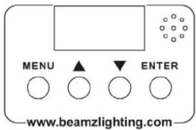 MENU ▲ ▼ ENTER www.beamzlighting.com