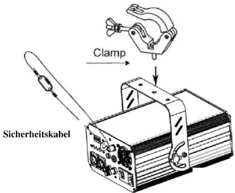 Clamp Sicherheitskabel