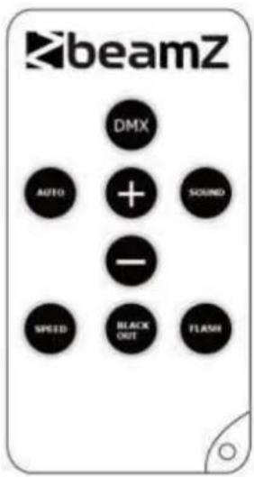 beamZ DMX AUTO + SOUND - SPEED BLACK OUT FLASH