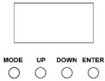 MODE UP DOWN ENTER