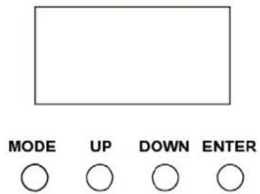 MODE UP DOWN ENTER
