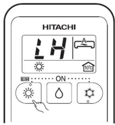HITACHI LH A 10°C LH ON