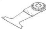 BOSCH GOP 40-30 Professional - Choix de l'accessoire de travail - 10
