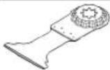 BOSCH GOP 40-30 Professional - 选择工具刀头 - 13