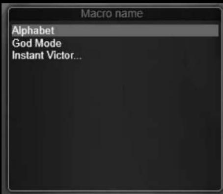 Macro name Alphabet God Mode Instant Victor...