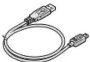 Coiled cable with two USB connectors (no text or symbols visible)