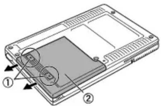 BROTHER MW-145BT - Isætning af batteriet - 3