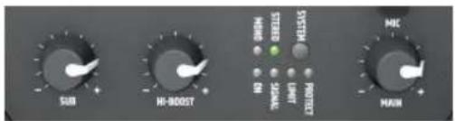 SUM HI-BOIST MAIN MIC STREER SYSTEM PROTECT ON SIGNAL LIMIT ON MAIN