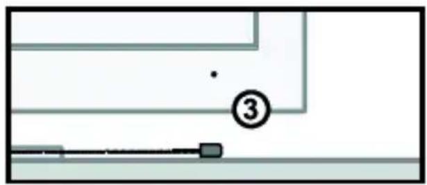 Pure diagram of a mechanical or architectural component with no visible text, numbers, or symbols