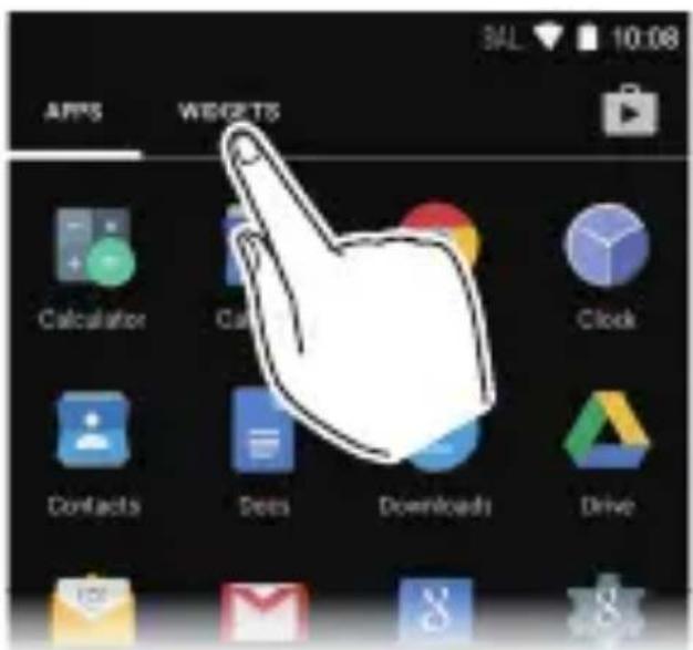 APPS WEIGHTS Calculation Clock Contacts Deets Downloads Drive