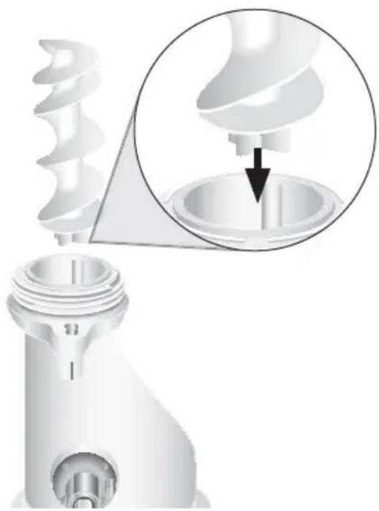 KITCHENAID Gourmet Pasta Press - Pour assembler l'accessoire presse-pâte - 2
