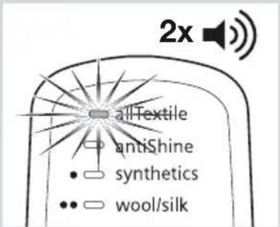 2x allTextile antiShine • synthetics • wool/silk