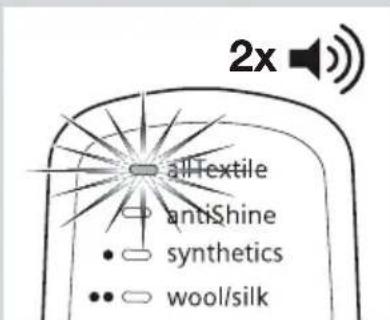 2x all Textile antiShine • synthetics • wool/silk
