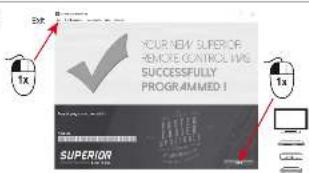 BYR YOUR NEW SUPERIOR - REMO CONTROLING SUCCESSFULLY PROGRAMMED 1 1x SUPERIOR
