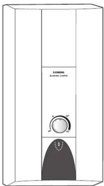 SIEMENS automatic comfort 0° 30° 40° 50°