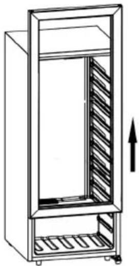 Sonnenkönig CAVA 102 MONO - Inversione dello sportello - 2