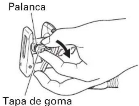 Palanca Tapa de goma