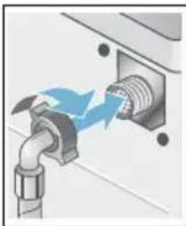 BOSCH Serie 6 WAQ24363FF - Raccordement à l'eau froide - 4