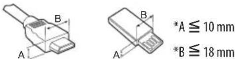 A B B A *A ≤ 10 mm *B ≤ 18 mm