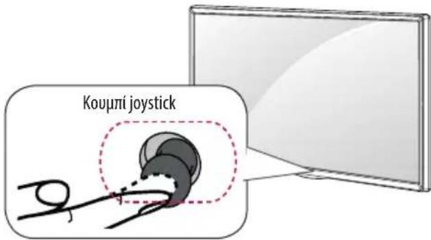 LG 49LX310C - Χρήση του κουμπιού joystick - 1