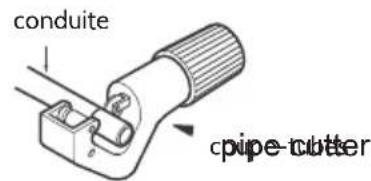 conduite coupe-tube