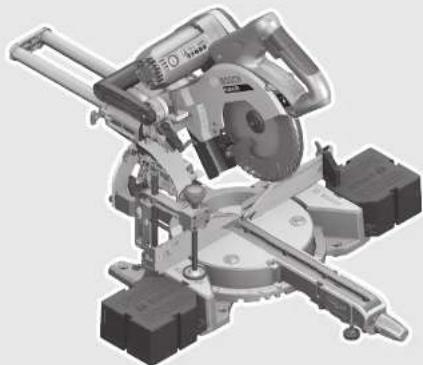3D rendering of a cut-out metal cutting machine with visible blades and base components (no text or symbols)