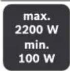 BOSCH GAS 35 M AFC Professional - Min/Max - 1