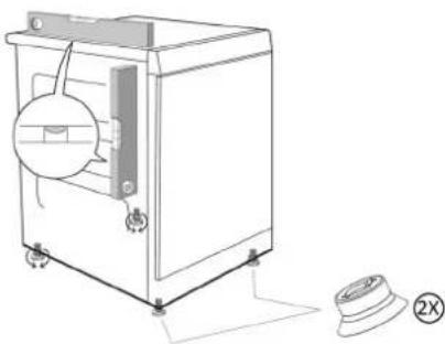 ASKO T756HP - How to assemble the stack: - 4