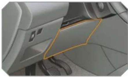 PEUGEOT 308 (2010) - Airbag genoux \* - 1