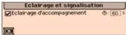 Eclairage et signalisation ✓ Eclairage d'accompagnement 60 ° 0.3