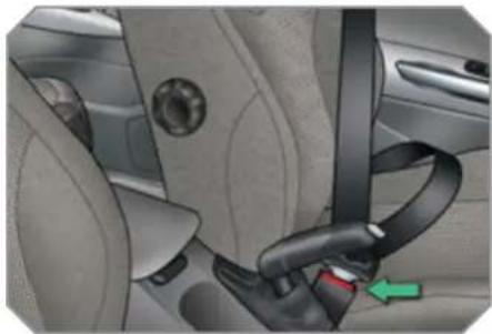 PEUGEOT 308 (2010) - Ceintures de sécurité avant - 1
