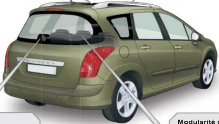 PEUGEOT 308 (2010) - Barres de toit - 1