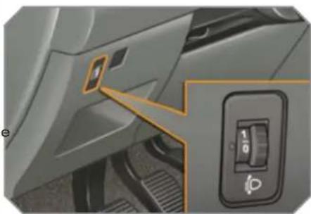 PEUGEOT 308 (2010) - RÉGLAGE MANUEL DES PROJECTEURS HALOGÈNES - 1
