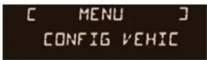 [ MENU ] CONFIG VEHIC