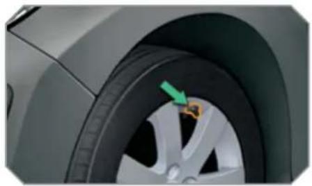 PEUGEOT 308 (2010) - DÉTECTION DE SOUS-GONFLAGE - 1