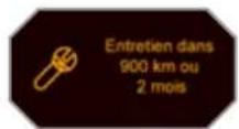 PEUGEOT 308 (2010) - Échéance de révision comprise entre 1 000 km et 3 000 km - 4