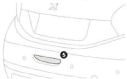 PEUGEOT 208 (2015) - Feux arrière - 2
