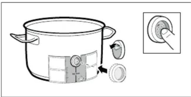 BOSCH PXY675DE3E - Lipirea bandajului de silicon - 1