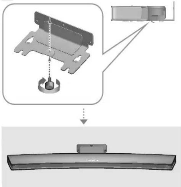 SAMSUNG HW-J8500R - Pentru unitatea Principală Soundbar (Componente Pentru Montarea pe Perete) - 10