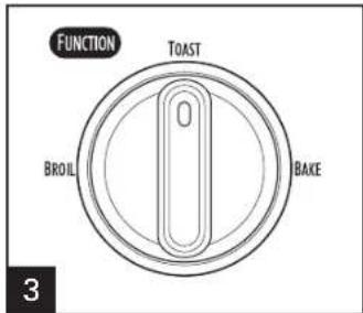 FUNCTION TOAST BROIL BAKE 3