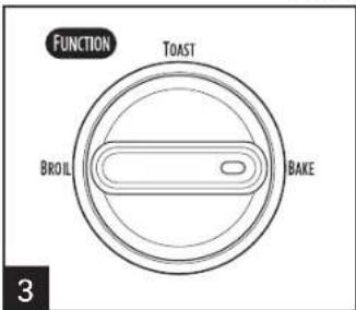 FUNCTION TOAST BROIL BAKE 3
