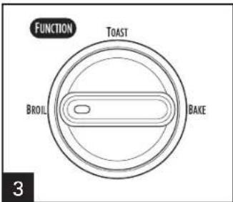 FUNCTION TOAST BROIL BAKE 3