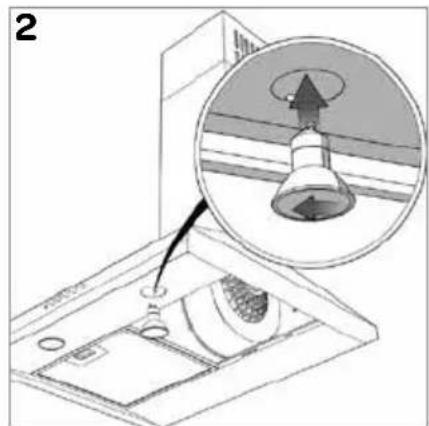 INVENTUM AKP6000RVS - RETIRER LE FILTRE À GRAISSE - 4