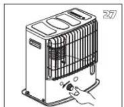 QLIMA R233TC - L ENSURE THAT THE HEATER IS OFF AND COMPLETELY COOL BEFORE STARTING TO REPLACE THE WICK. - 13