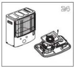 QLIMA R233TC - E APAGAR O AQUECEDOR - 23