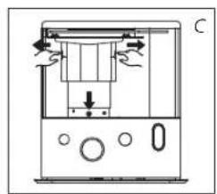 QLIMA R233TC - L AVANT DE COMMENCER A CHANGER LA MECHE, L'APPAREIL DOIT ÊTRE ETEINT ET TOTALEMENT REFROIDI. - 13