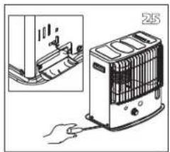 QLIMA R233TC - E APAGAR O AQUECEDOR - 24