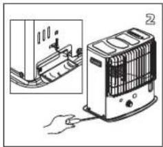 QLIMA R233TC - NO SE LOGRA ENCENDER LA ESTUFA. - 1