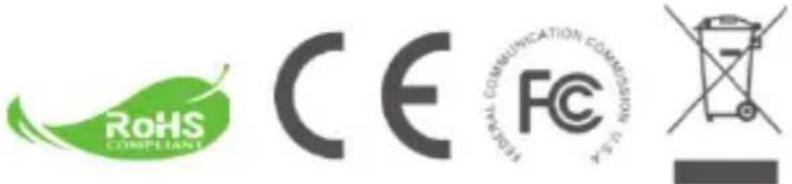 RoHS COMPETANT CE FCC INDUSTRIAL COMMUNICATION COMMISSIONS A-5.0 NOG 7